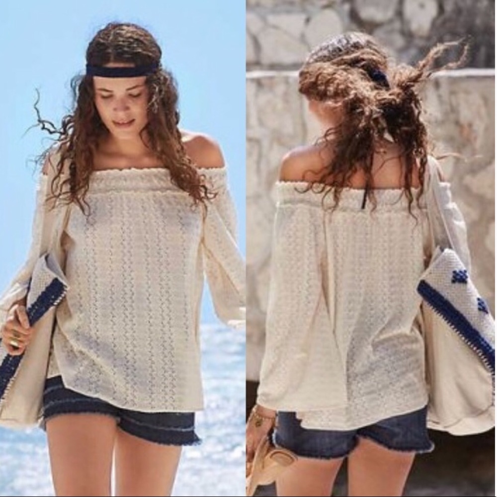 Crochet Off The Shoulder Top